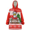 Sydney Swans Snug Hoodie Arrested For Christmas Cheer Festive Mugshot