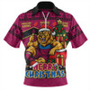 Brisbane Lions Zip Polo Shirt Christmas Pride Beyond The Game