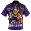 Fremantle Zip Polo Shirt Christmas Pride Beyond The Game