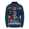 Geelong Cats Long Sleeve Polo Shirt Christmas Pride Beyond The Game