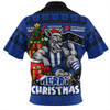 North Melbourne Zip Polo Shirt Christmas Pride Beyond The Game