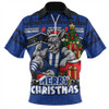 North Melbourne Zip Polo Shirt Christmas Pride Beyond The Game