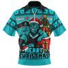 Port Adelaide Zip Polo Shirt Christmas Pride Beyond The Game