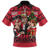 St Kilda Zip Polo Shirt Christmas Pride Beyond The Game