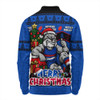 Western Bulldogs Long Sleeve Polo Shirt Christmas Pride Beyond The Game