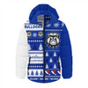 Canterbury-Bankstown Bulldogs Hooded Padded Jacket Merry Christmas In The Colours We Love