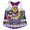 Fremantle Women Racerback Tank Aboriginals Christmas Pride With Merry Game Day Energy