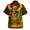 Hawthorn Hawaiian Shirt Aboriginals Christmas Pride With Merry Game Day Energy