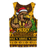 Hawthorn Men Tank Top Aboriginals Christmas Pride With Merry Game Day Energy