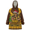 Hawthorn Snug Hoodie Aboriginals Christmas Pride With Merry Game Day Energy