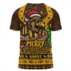 Hawthorn T-Shirt Aboriginals Christmas Pride With Merry Game Day Energy