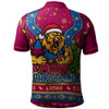 Brisbane Lions Polo Shirt Aboriginals Christmas Pride With Merry Game Day Energy
