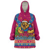 Brisbane Lions Snug Hoodie Aboriginals Christmas Pride With Merry Game Day Energy