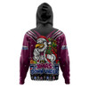 Manly Warringah Sea Eagles Hoodie Aussie Santa Christmas Joy For Festive Celebrations