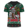 South Sydney Rabbitohs T-Shirt Aussie Santa Christmas Joy For Festive Celebrations