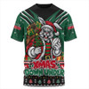 South Sydney Rabbitohs T-Shirt Aussie Santa Christmas Joy For Festive Celebrations