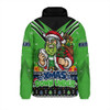 Canberra Raiders Padded Jacket Aussie Santa Christmas Joy For Festive Celebrations