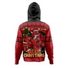 Redcliffe Dolphins Hoodie Christmas Glory And Timeless Team Pride Personalised Edition