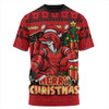 Redcliffe Dolphins T-Shirt Christmas Glory And Timeless Team Pride Personalised Edition