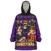 Melbourne Storm Snug Hoodie Christmas Glory And Timeless Team Pride Personalised Edition