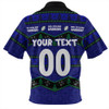 New Zealand Warriors Zip Polo Shirt Christmas Glory And Timeless Team Pride Personalised Edition