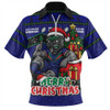 New Zealand Warriors Zip Polo Shirt Christmas Glory And Timeless Team Pride Personalised Edition