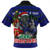New Zealand Warriors Zip Polo Shirt Christmas Glory And Timeless Team Pride Personalised Edition