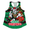 South Sydney Rabbitohs Women Racerback Tank Christmas Glory And Timeless Team Pride Personalised Edition