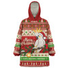 Australia Snug Hoodie Christmas Cockatoo Merry Squawks Holiday Cheer For Aussie Mates
