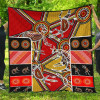 Australia Aboriginal Quilt - Kangaroo Dot Painting Patterns