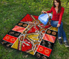 Australia Aboriginal Quilt - Kangaroo Dot Painting Patterns