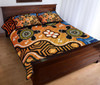 Australia Aboriginal Quilt Bed Set - Indigenous Art Patterns Ver04