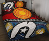 Australia Quilt Bed Set - Australian NAIDOC Aboriginal and Torres Strait Island Flags