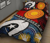 Australia Quilt Bed Set - Australian NAIDOC Aboriginal and Torres Strait Island Flags