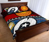 Australia Quilt Bed Set - Australian NAIDOC Aboriginal and Torres Strait Island Flags