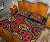 Australia Aboriginal Quilt Bed Set - Indigenous Patterns Ver11