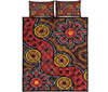 Australia Aboriginal Quilt Bed Set - Indigenous Patterns Ver11