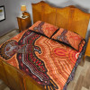 Australia Aboriginal Quilt Bed Set - Indigenous Symbol Eagle