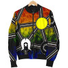 Australia Naidoc Week 2021 Bomber Jacket - Aboriginal Geometric Style