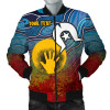 [Custom] Australia Aboriginal Bomber Jacket - Aboriginal and Torres Strait Islanders Flag