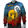 [Custom] Australia Aboriginal Bomber Jacket - Aboriginal and Torres Strait Islanders Flag