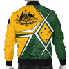 Australia Bomber Jacket - Aussie Flag (Green)