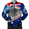 Australia Bomber Jacket - Australian Flag and Coat Of Arms Jacket Koala 3D