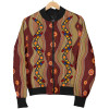 Australia Bomber Jacket - Aboriginal Jacket Boomerang Patterns