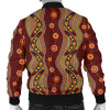 Australia Bomber Jacket - Aboriginal Jacket Boomerang Patterns