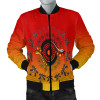 Australia Man's Bomber Jacket - Circle Pattern