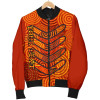 Australia Aboriginal Personalised Bomber Jacket - Aboriginal Boomerangs And Dot Circle