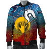 Australia Aboriginal Bomber Jacket - Aboriginal and Torres Strait Islanders Flag