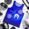 [Custom] Australia Torres Strait Islanders Men Tank Top - Torres Symbol With Indigenous Turtle