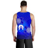 [Custom] Australia Torres Strait Islanders Men Tank Top - Torres Symbol With Indigenous Turtle